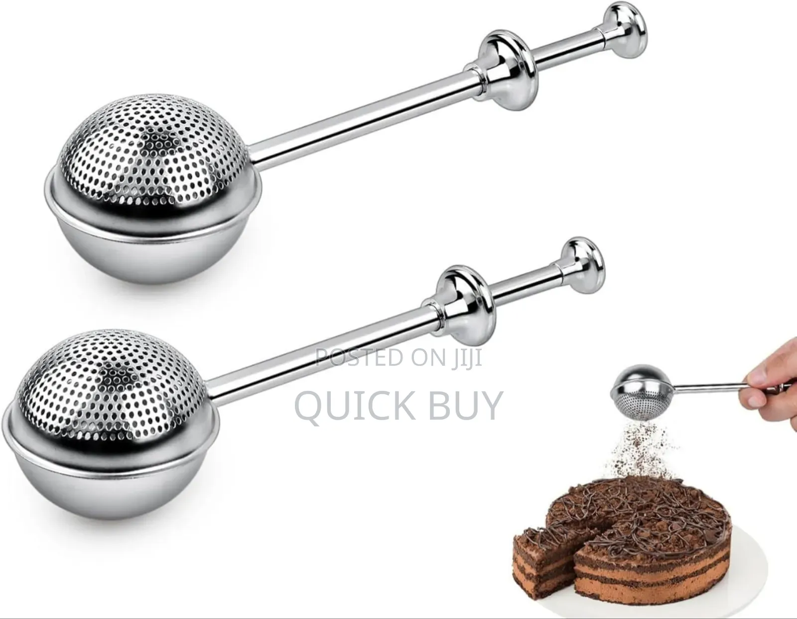 Stainless Steel Telescopic Tea Infuser or Strainer.
