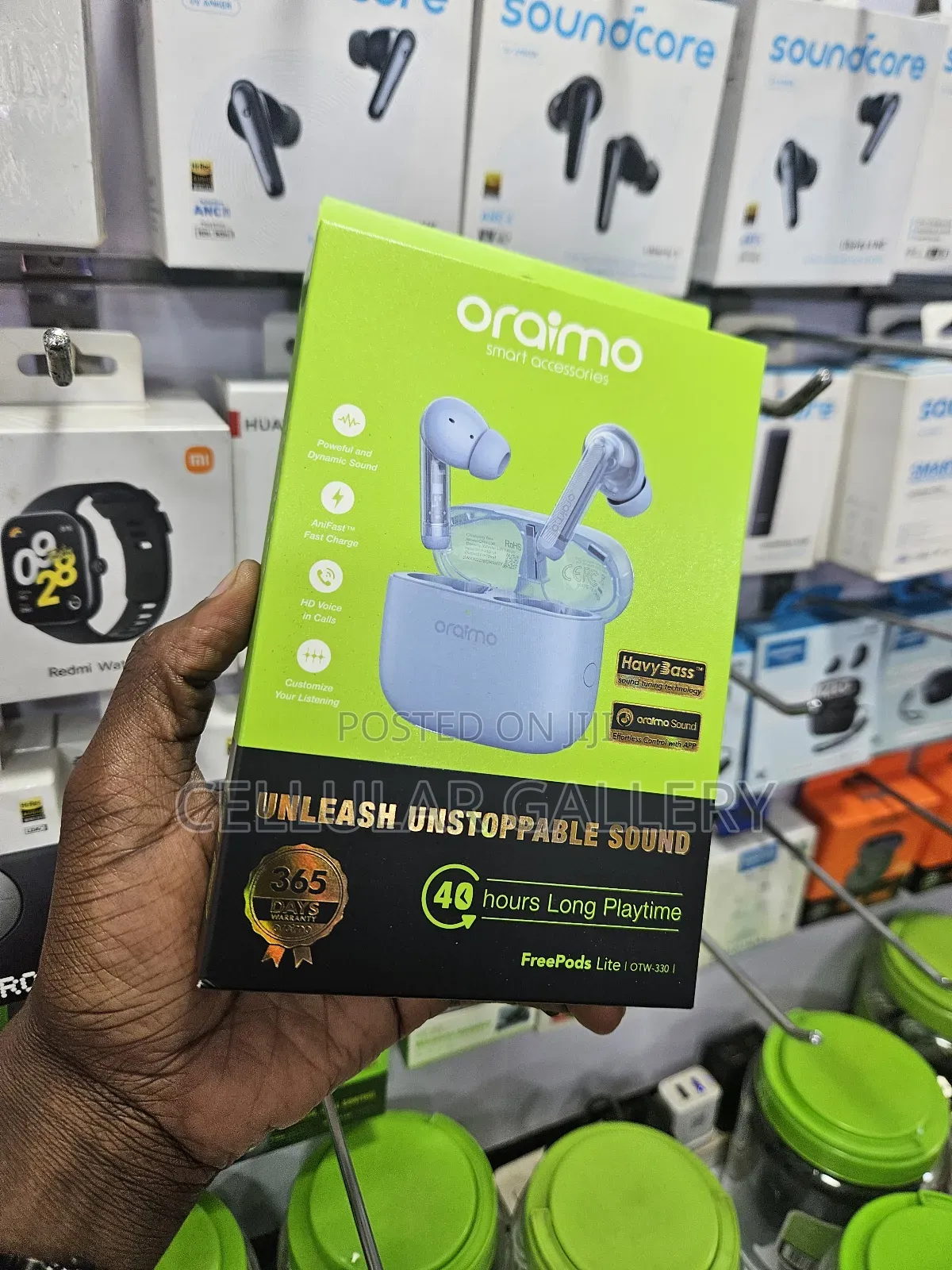 Oraimo Freepods Lite Ice Lake Blue