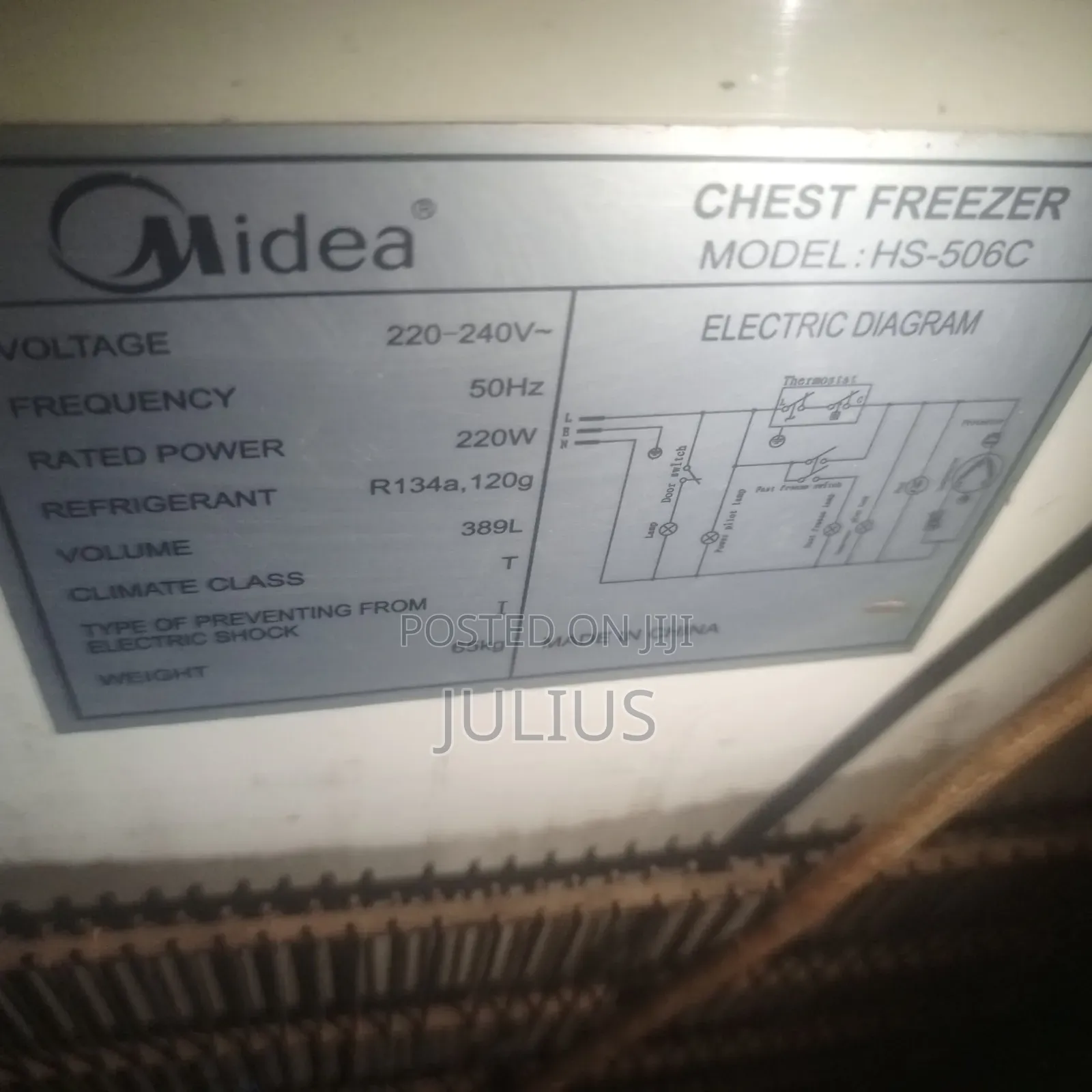 Storage Deep Freezer
