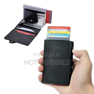 Card Holder Wallet Bag - Navy Blue
