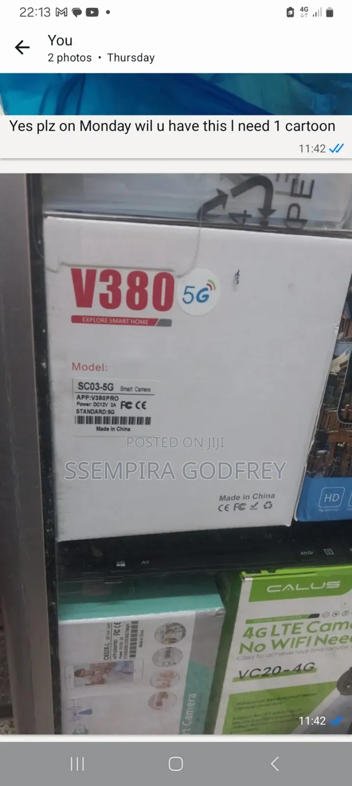 2 Lens 5g Network Survillance Dc Camera