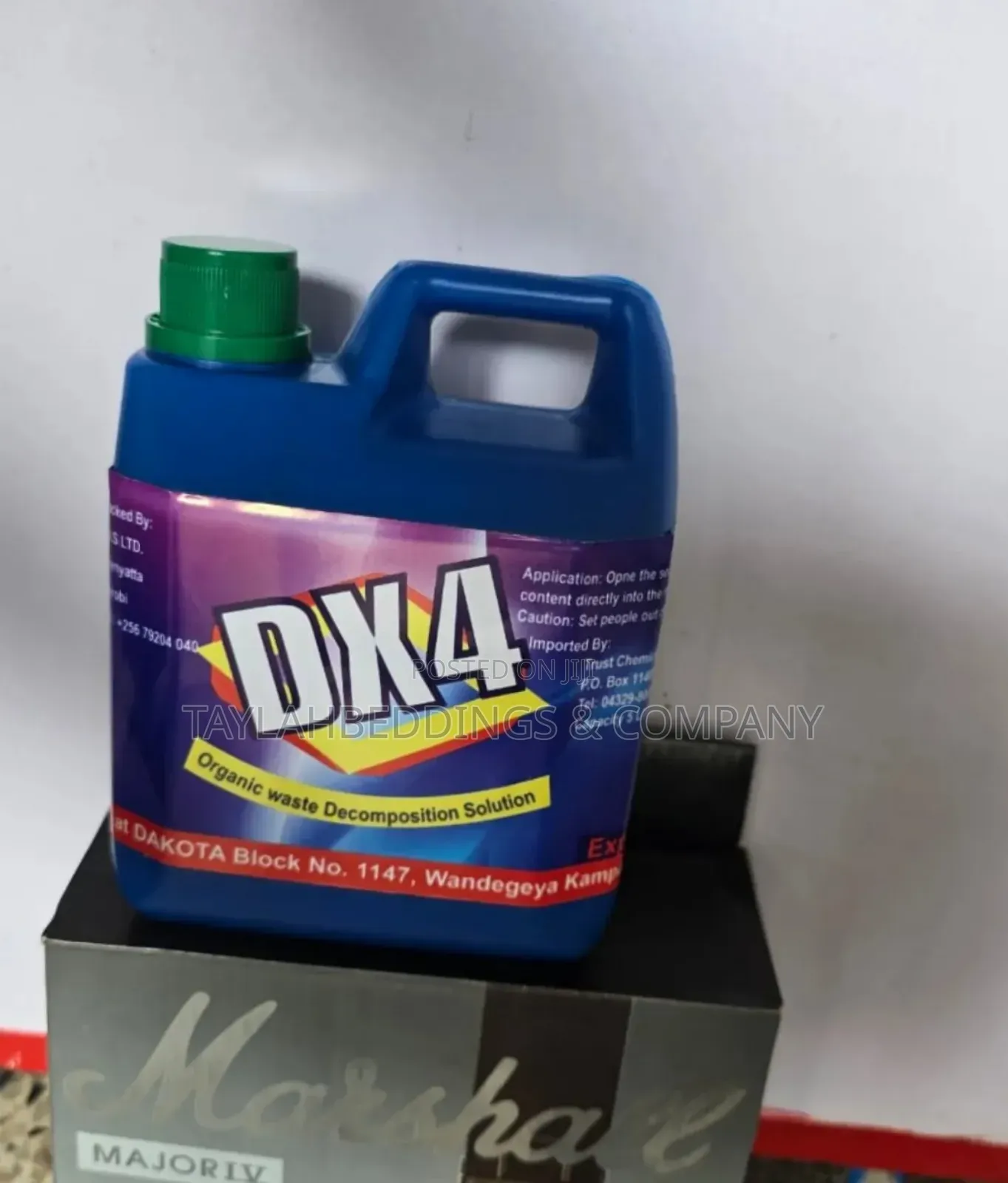Dx4 Toilet and Septic Tank Emptying Decomposing Organic Solution 1l