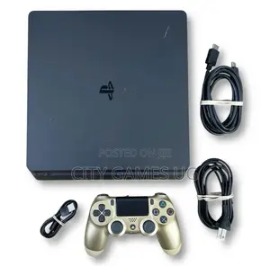 Sony Playstation 4 Ps4 With Controller and Games Installed