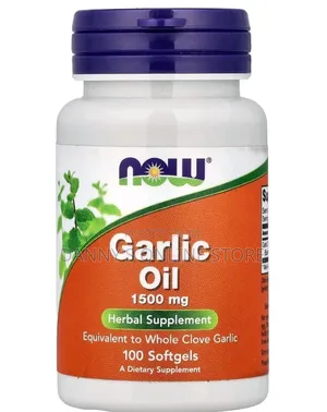 Garlic Oil, 1500mg, 100 Softgels