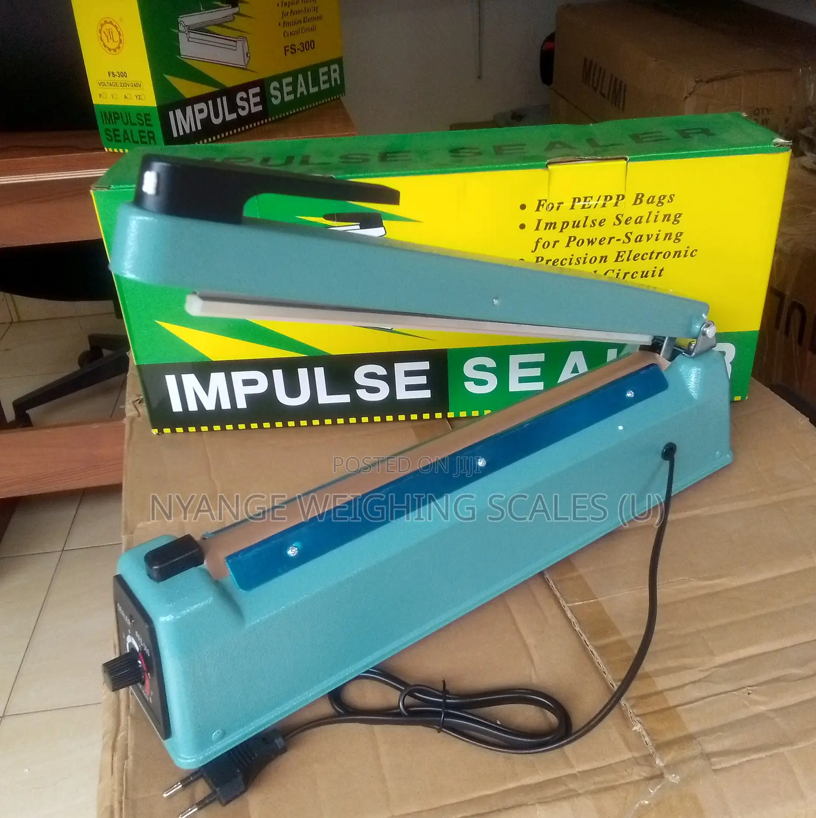 Portable Hand Impulse Sealer 300mm Heat Impulse Sealer