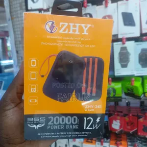 Zhy Portable 20000mah 22.5w Power Bank