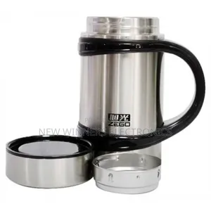 Zego Branded 480ml Stainless Steel Hot and Cold Vacuum Cup.