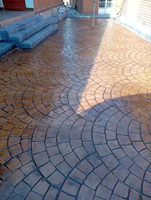 Polished Stamped Concrete