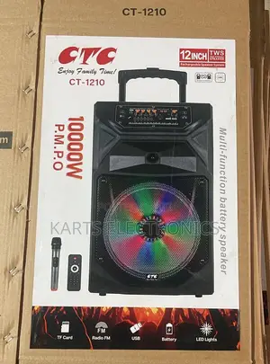CTC 10,000w Speaker With Microphone