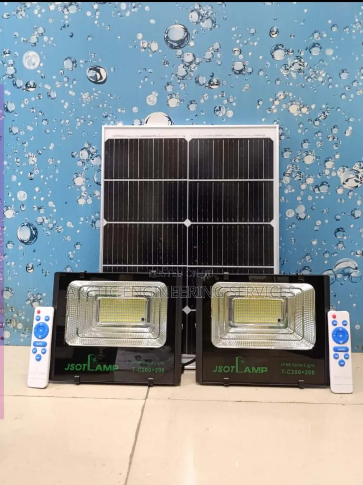 2 In 1 Solar Flood Lights 600w