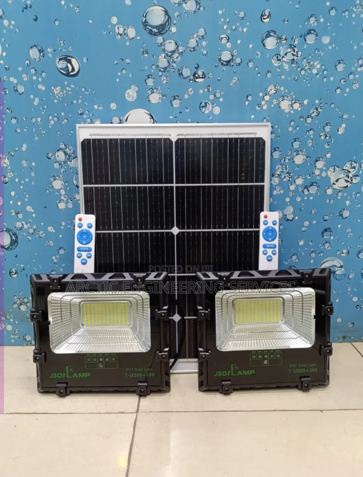 2 In 1 Solar Flood Lights 600w