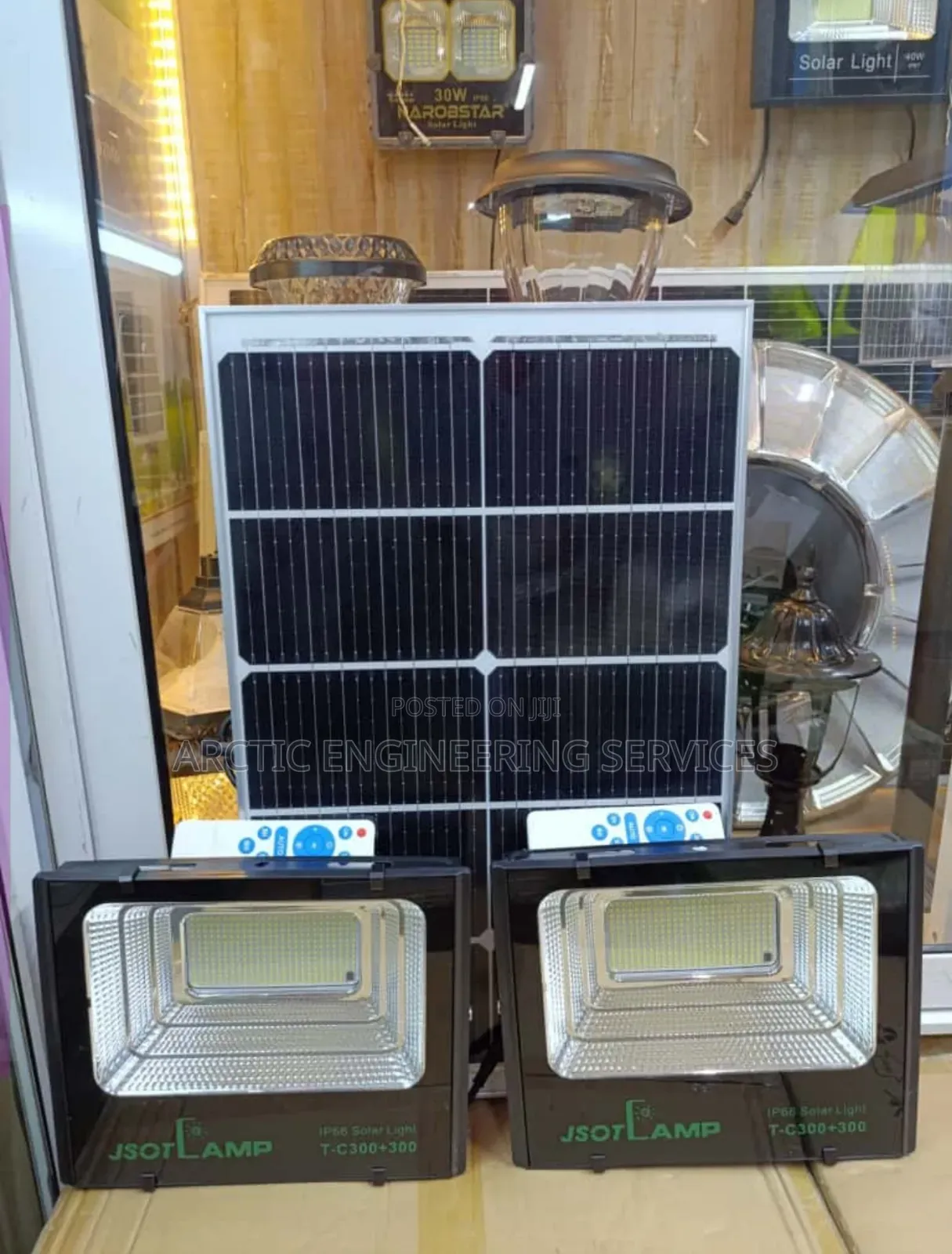 2 In 1 Solar Flood Lights 600w