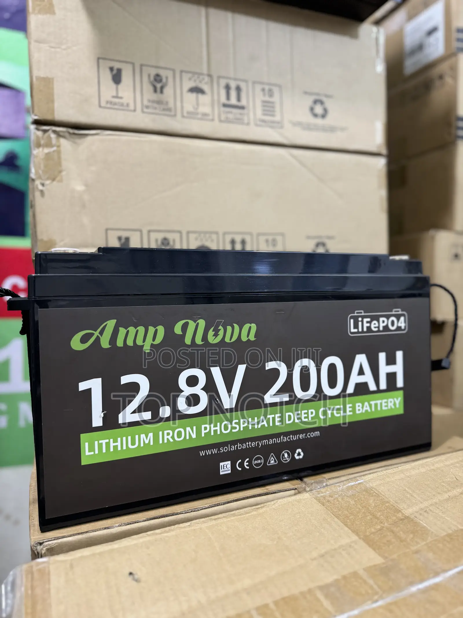 200ah/12.8v Amp Nova Lithium Battery