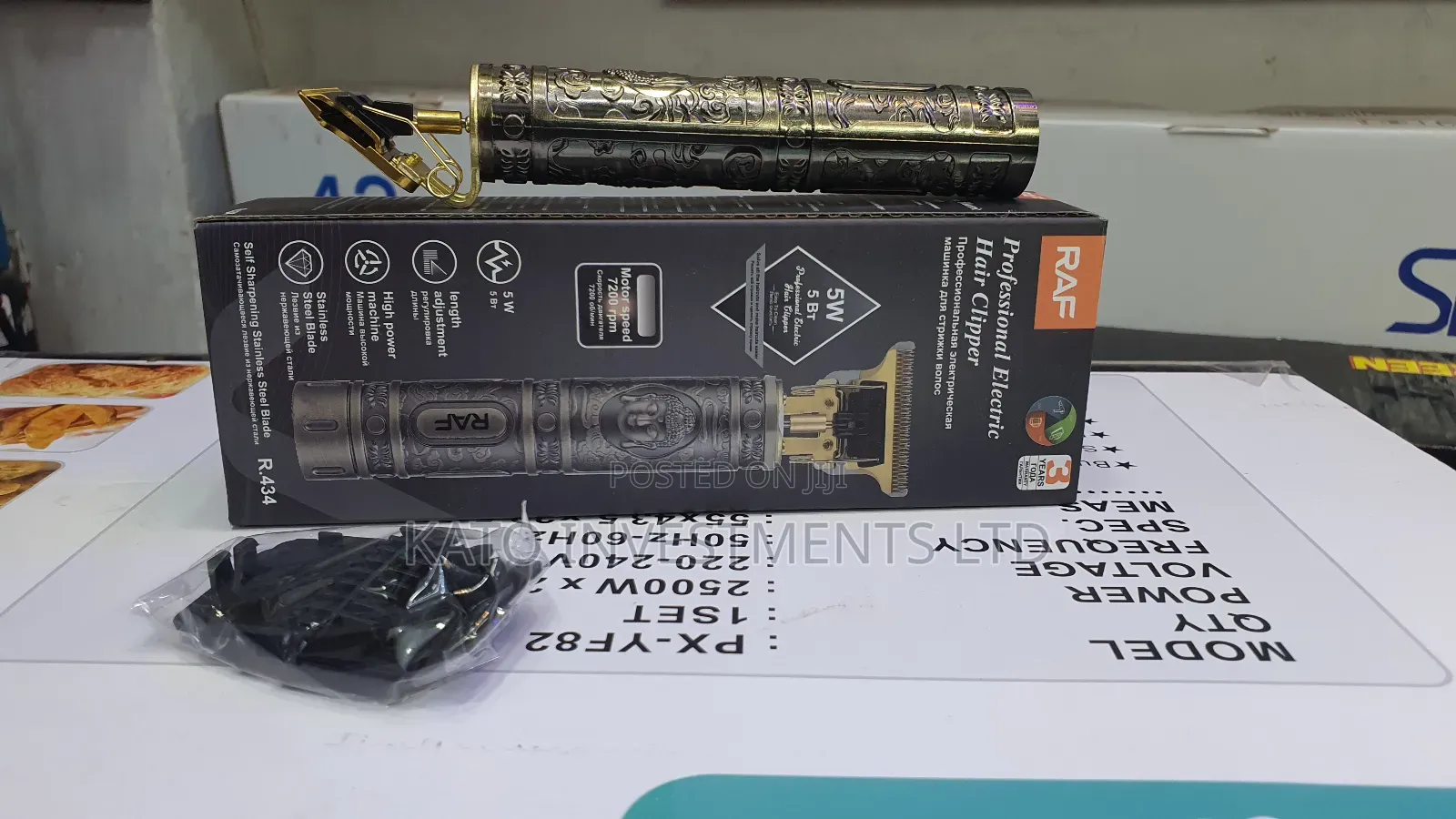 Raf Professional Electric Hair Clipper