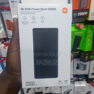50w Mi Redmi 20000mah Power Bank