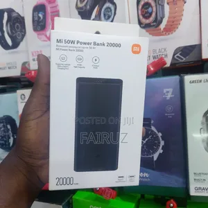 50w Mi Redmi 20000mah Power Bank