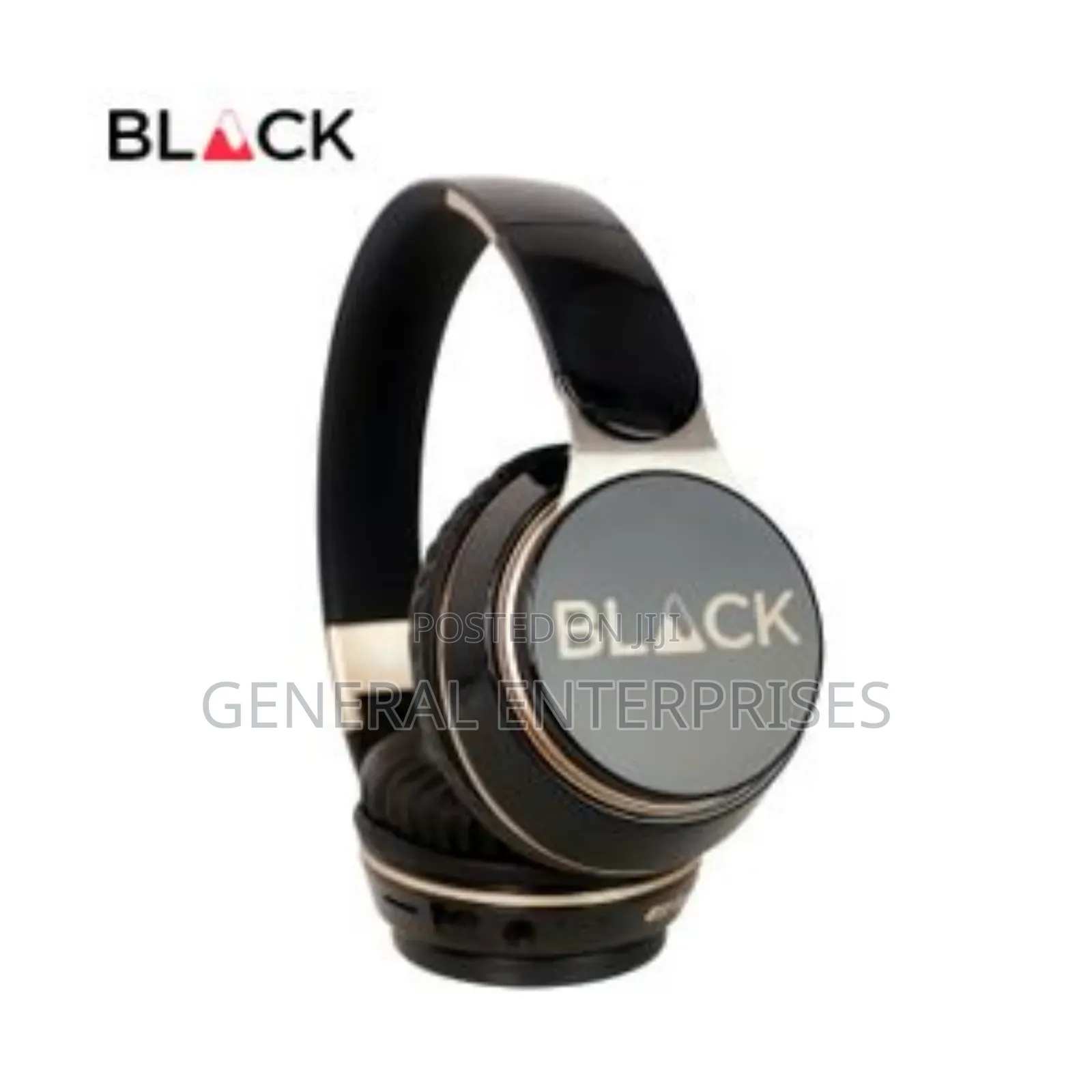 Black Basshead2 Wireless Bluetooth Headphone.