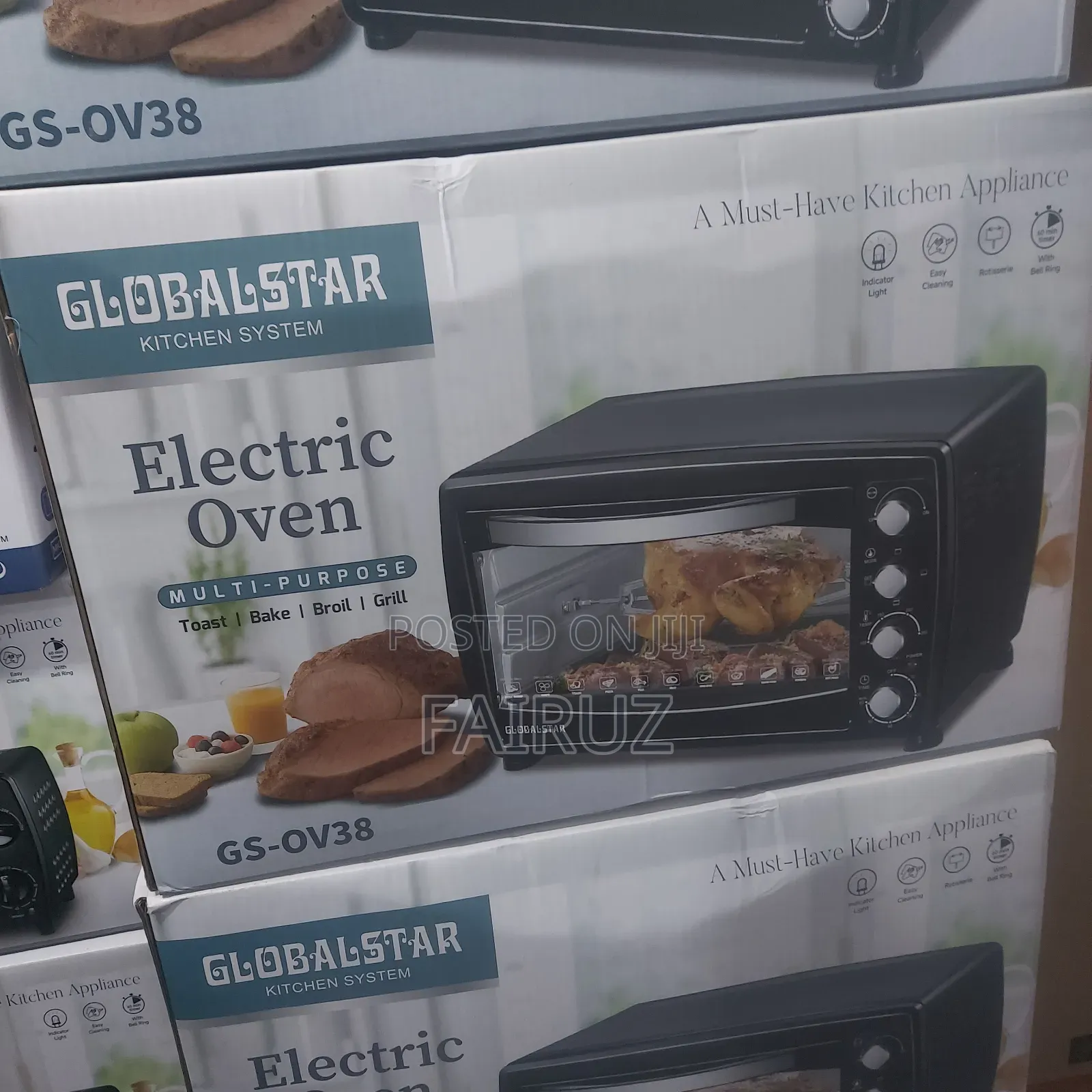 38l Globalstar Electric Oven