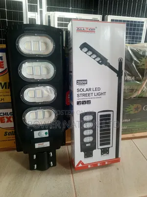 200w Solar Street/ Security Light Green Energy
