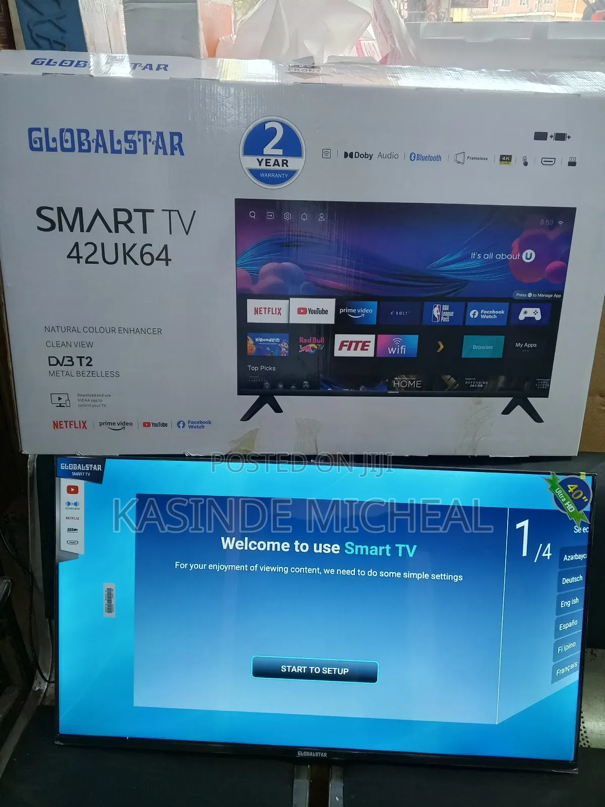 42inches Globalstar Android Smart Tv