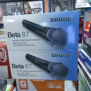 Shure Beta87 Dynamic Microphone