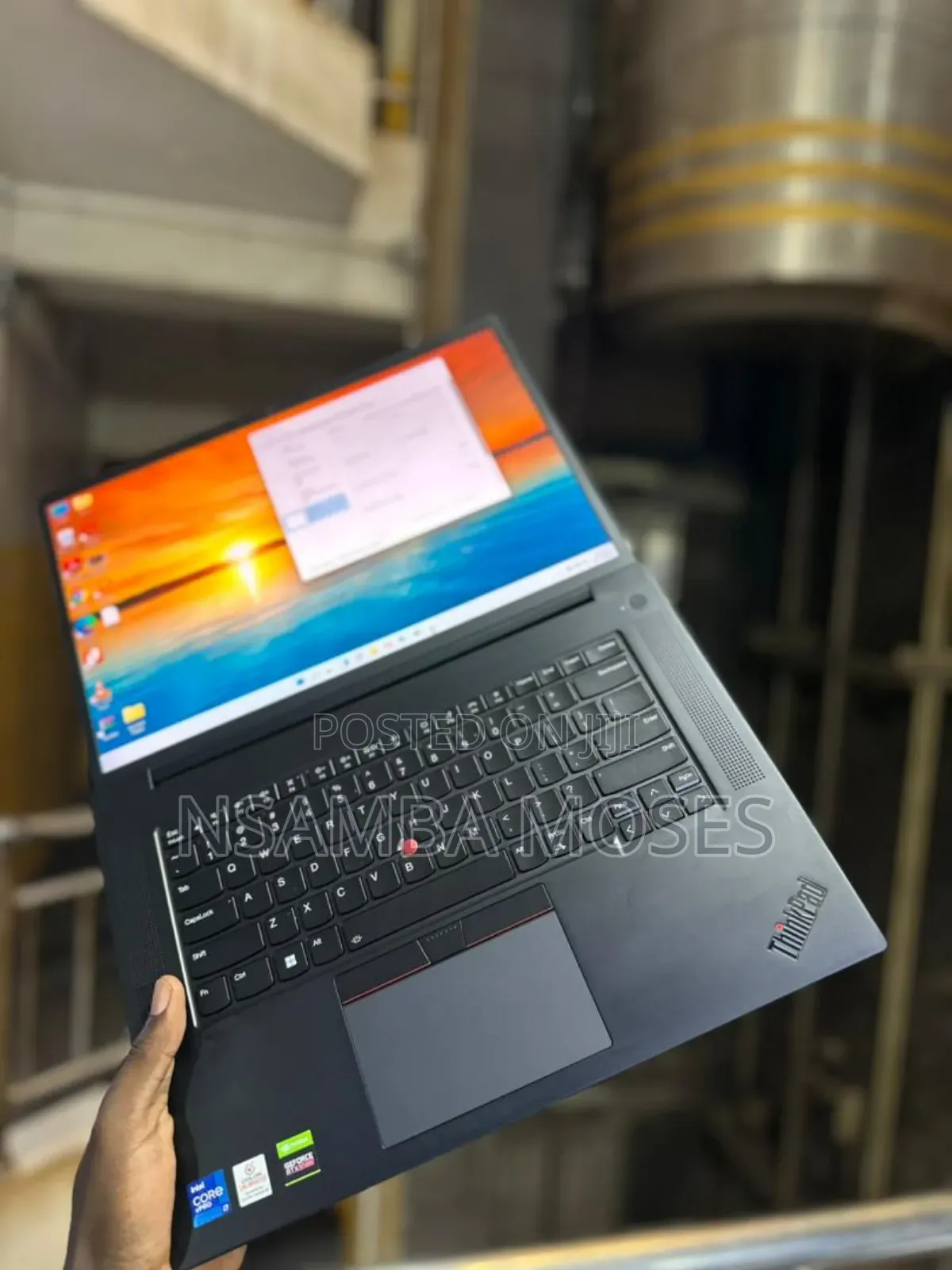 Laptop Lenovo 32GB Intel Core I7 SSD 512GB