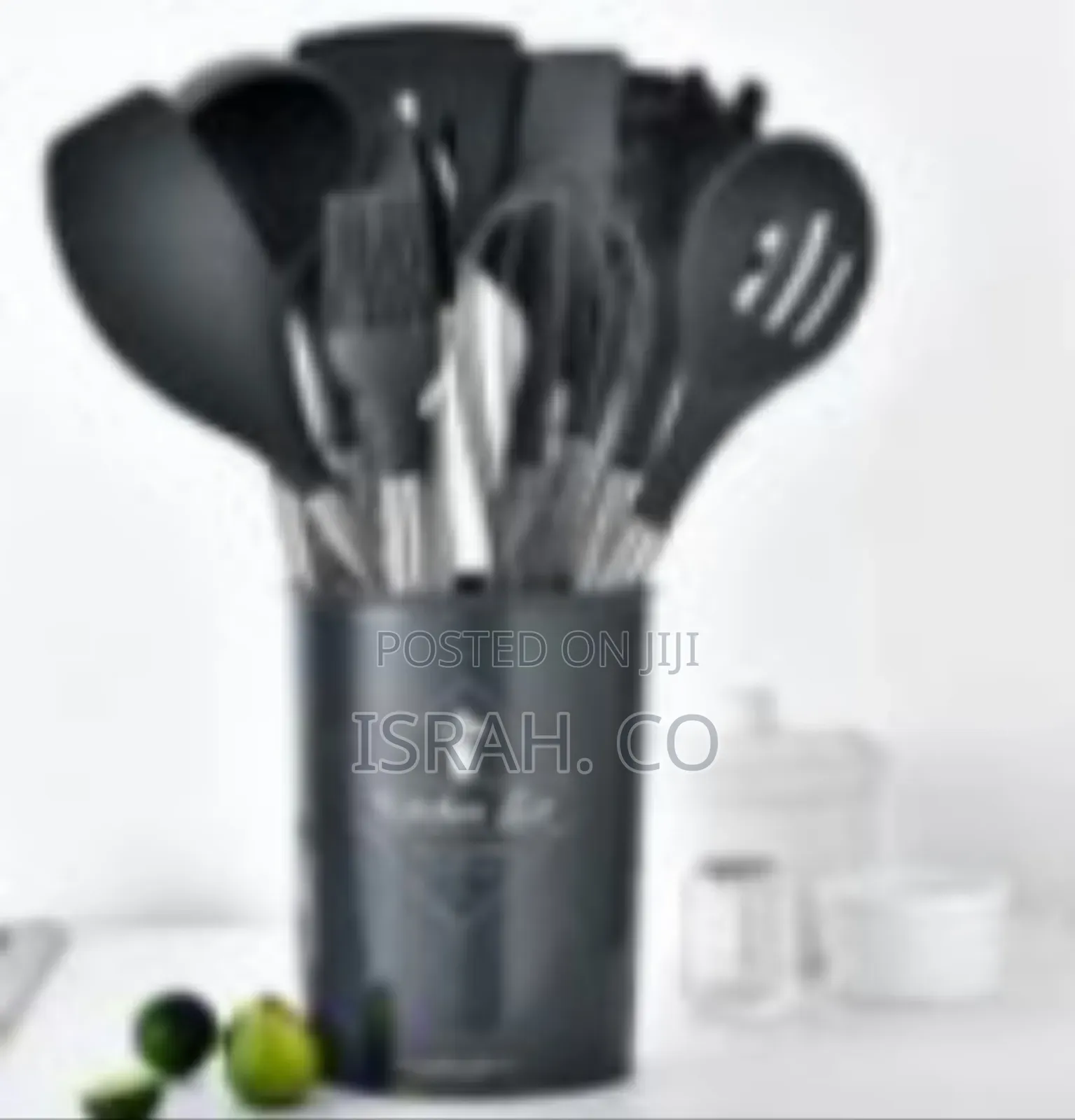 Modern Kitchen Utensil Set With Storage Holder