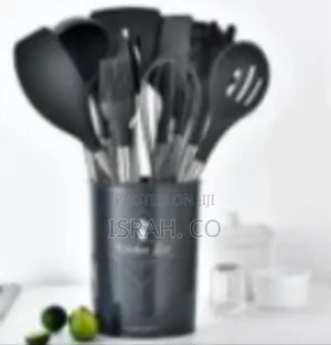 Modern Kitchen Utensil Set With Storage Holder