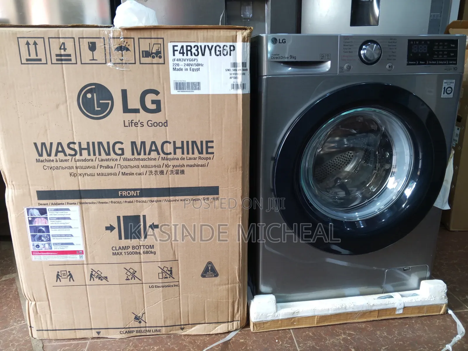 9kg Washing Machine Front Loader