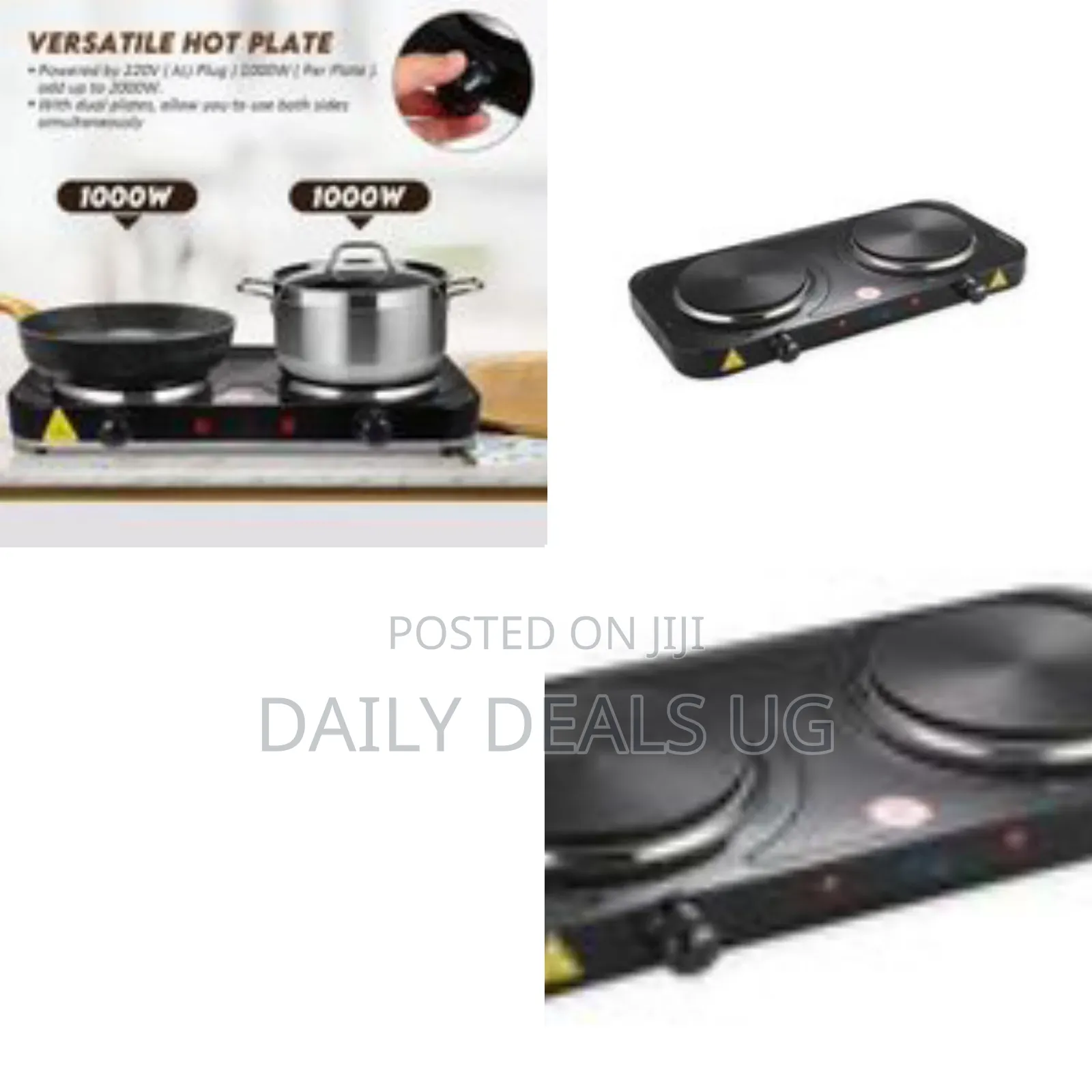 Portable Double Electric Hot Plate
