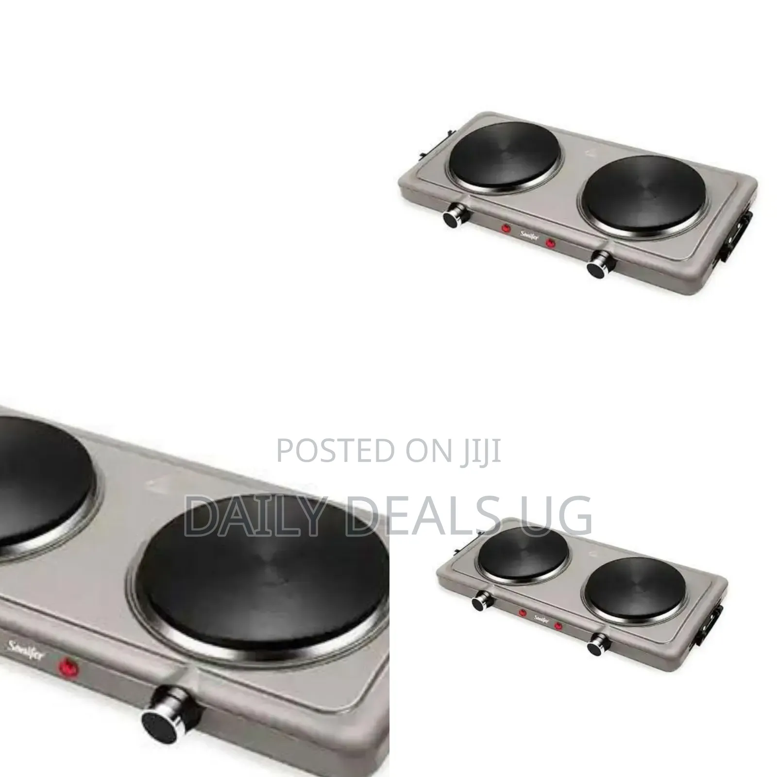 Sonifer Double Electric Hot Plate, Likely Model Sf-3052
