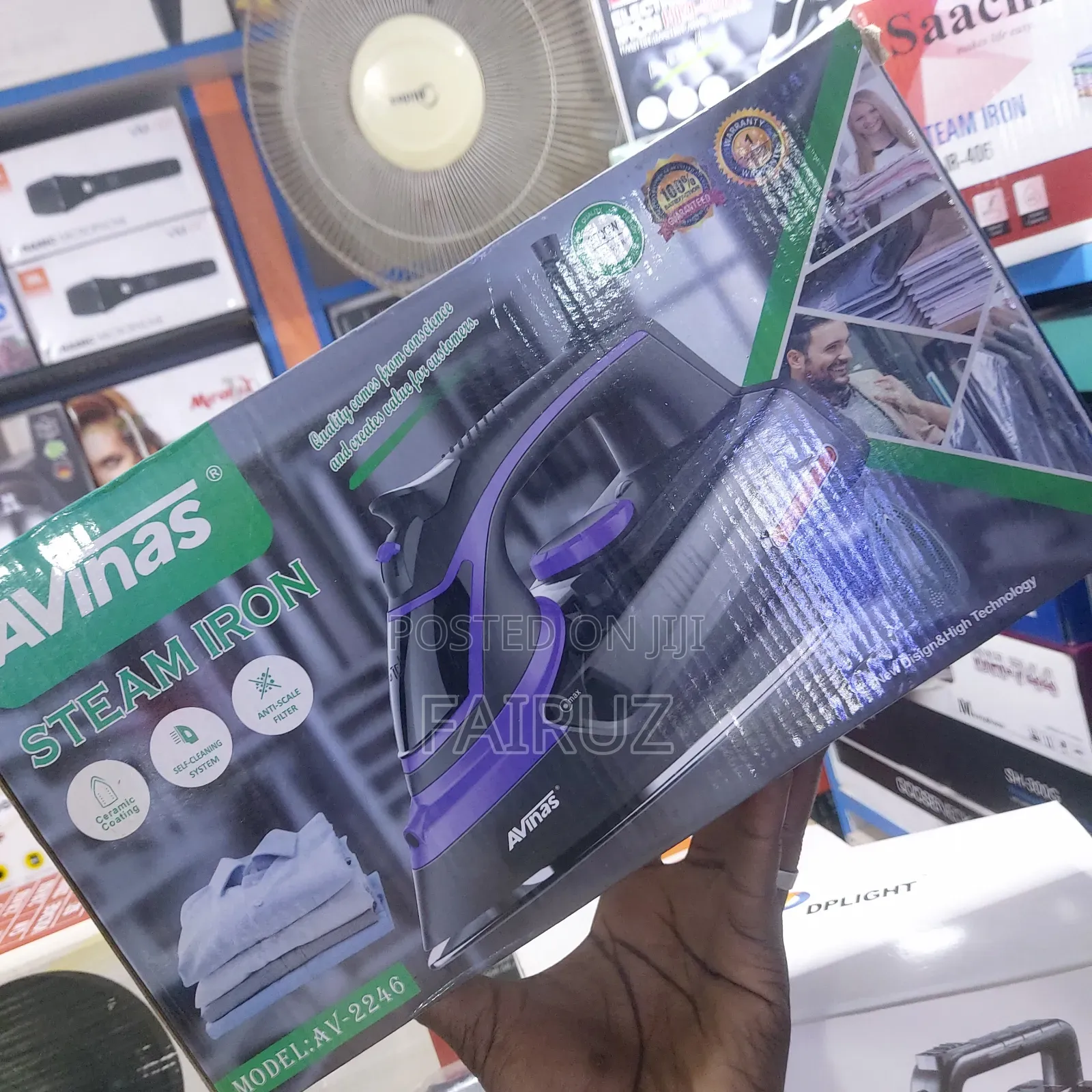 Ceramic Steam Iron Avinas