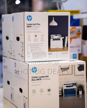 Hp Laserjet Pro MFP 4103dw Printer Print, Copy, Scan - White