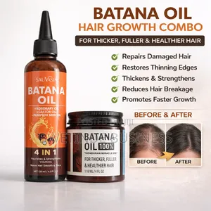 Batana Oil Hair Growth Combo – Thicker, Fuller Hair Fast