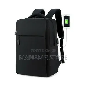 Designer Waterproof Anti-Theft Laptop With Charging Port - Grey