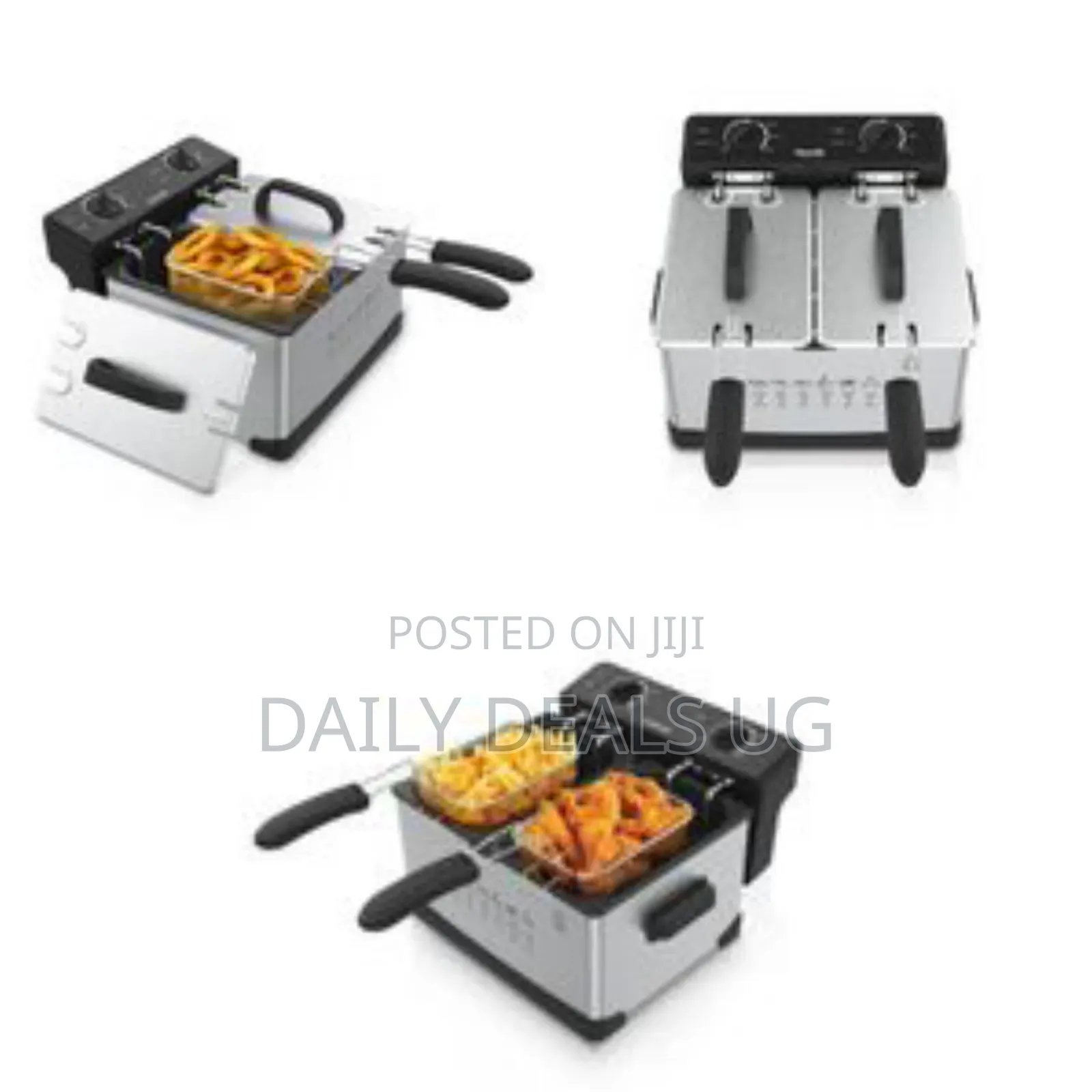 Saachi Versatile Stainless Steel Deep Fryer - Multicolor