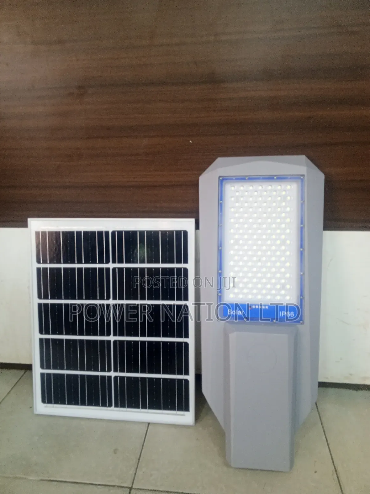 400w Blue Solar Street Light With Separate Panel