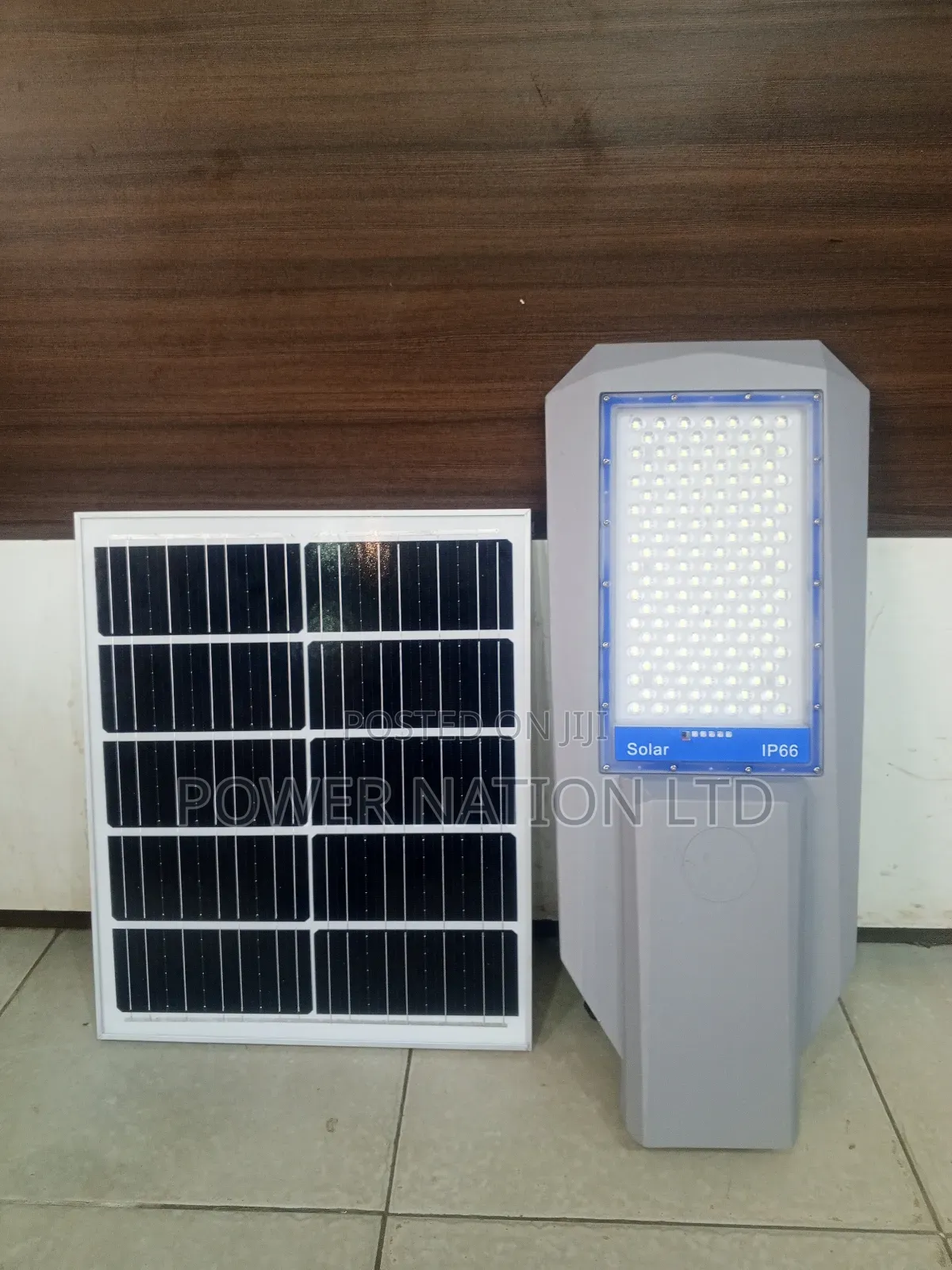 400w Blue Solar Street Light With Separate Panel