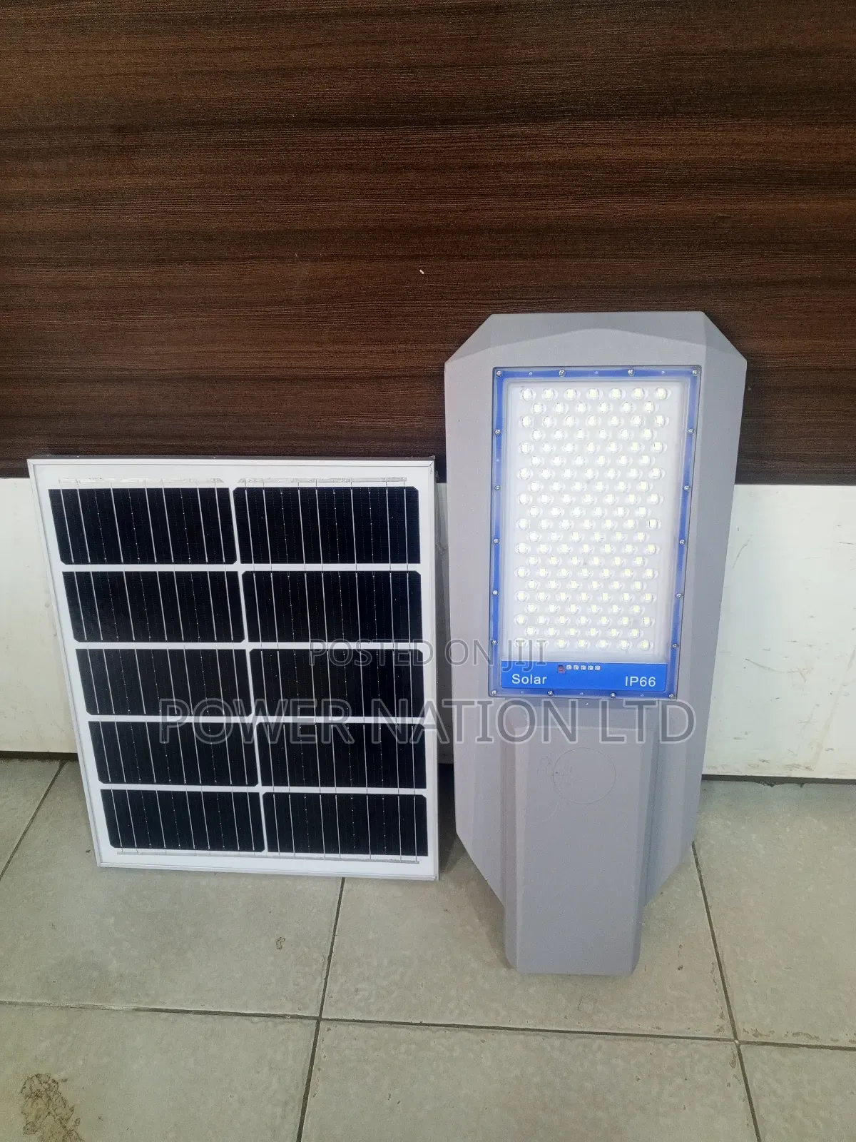 400w Blue Solar Street Light With Separate Panel
