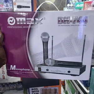 Max Professional Dynamic Microphone Dh-744