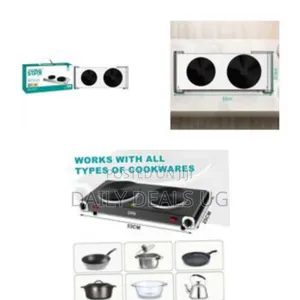 Winningstar Electric Double Solid Hotplate