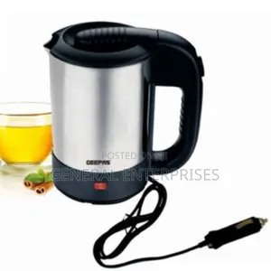 Geepas Stainless Steel Car Kettle