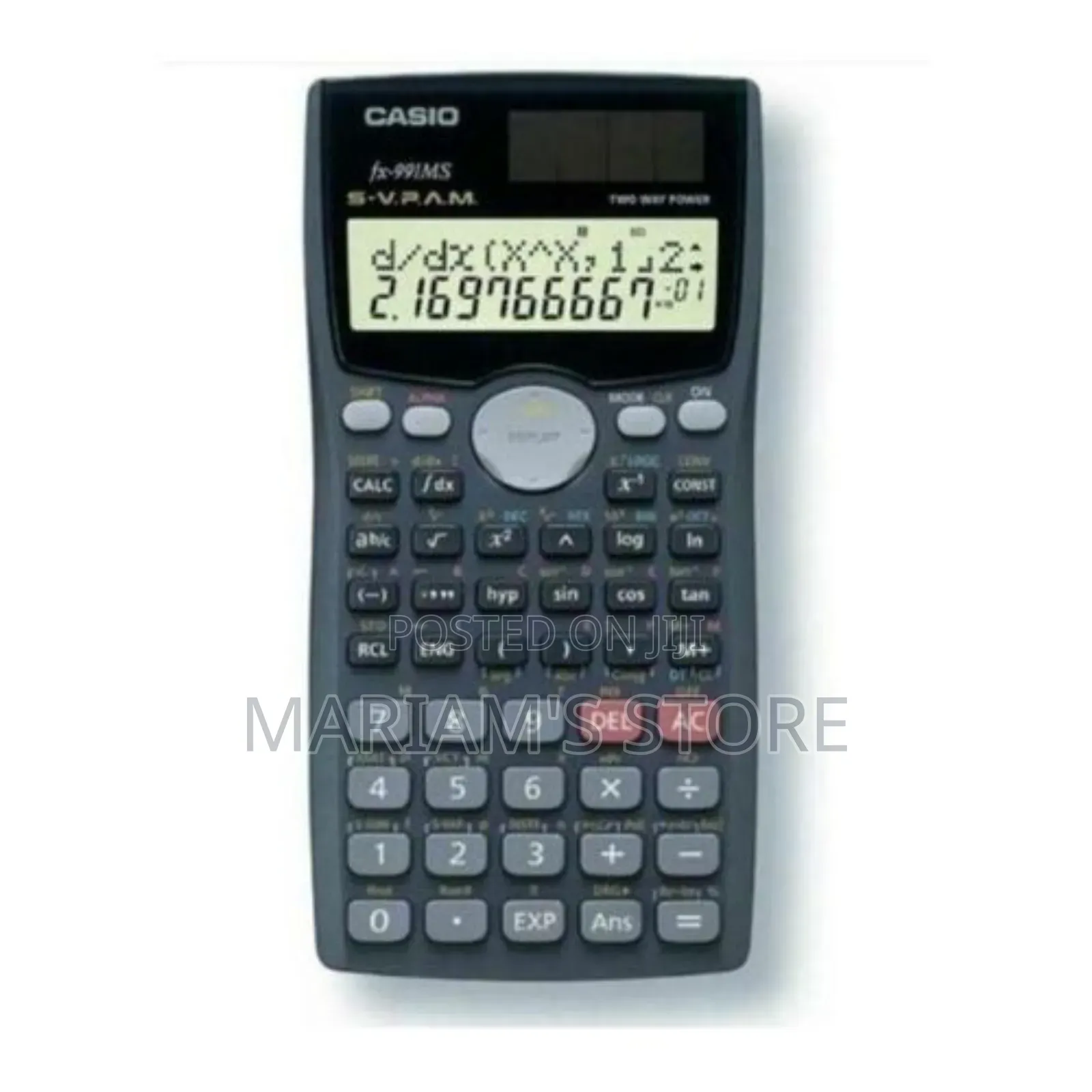 Casio Original Fx-991ms Scientific Calculator - Black