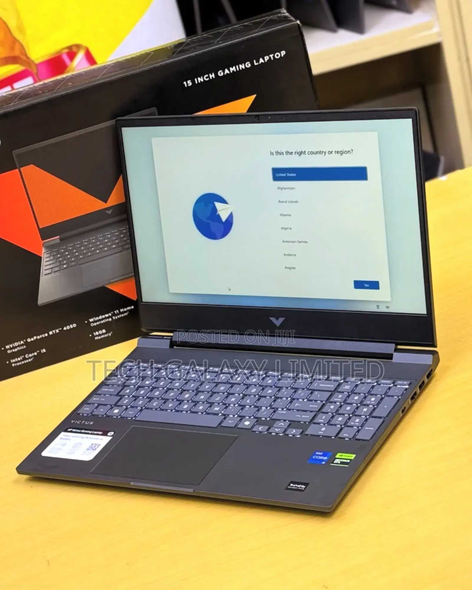New Laptop HP Victus 15 8GB Intel Core i5 SSD 512GB