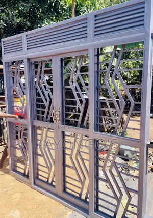 Steal Sliding Door
