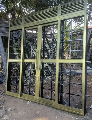 Steal Sliding Door
