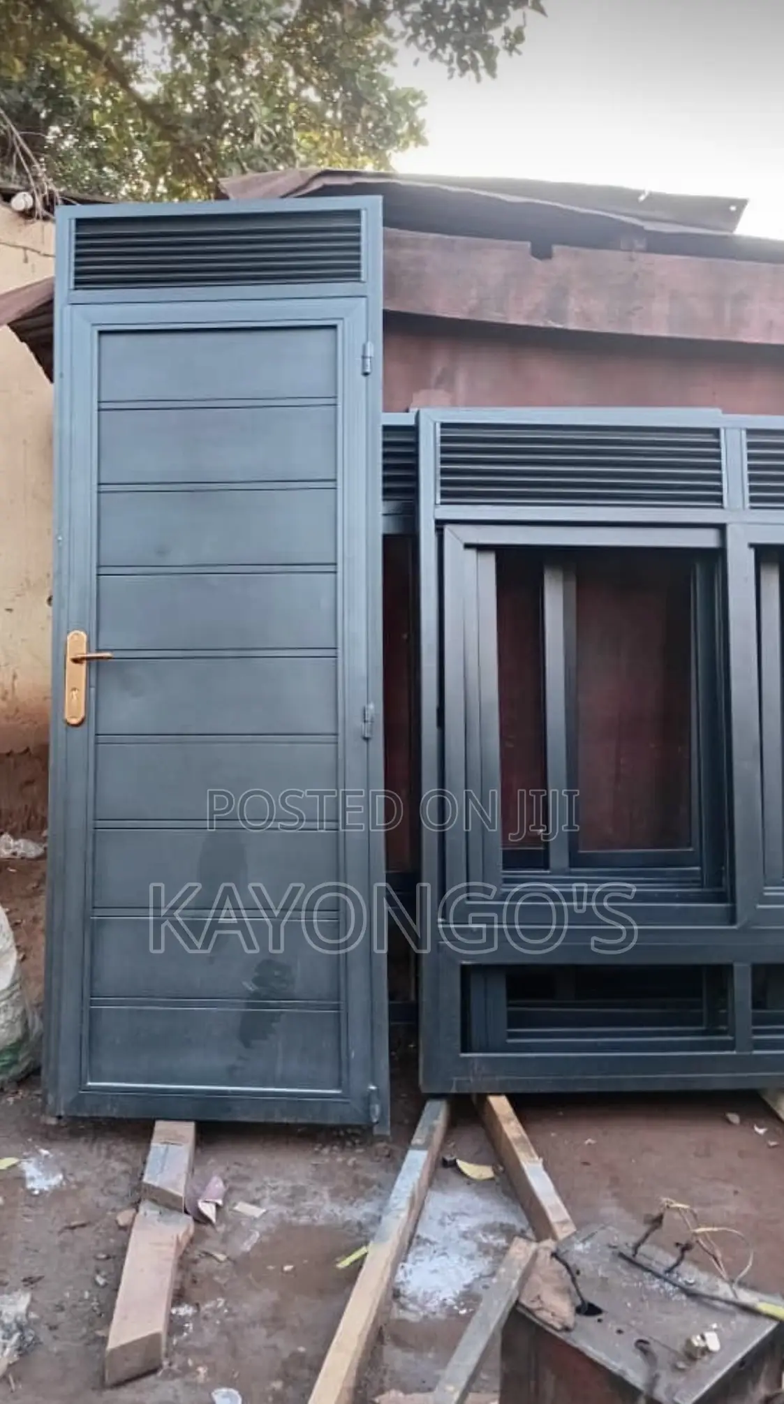 Projected French Window