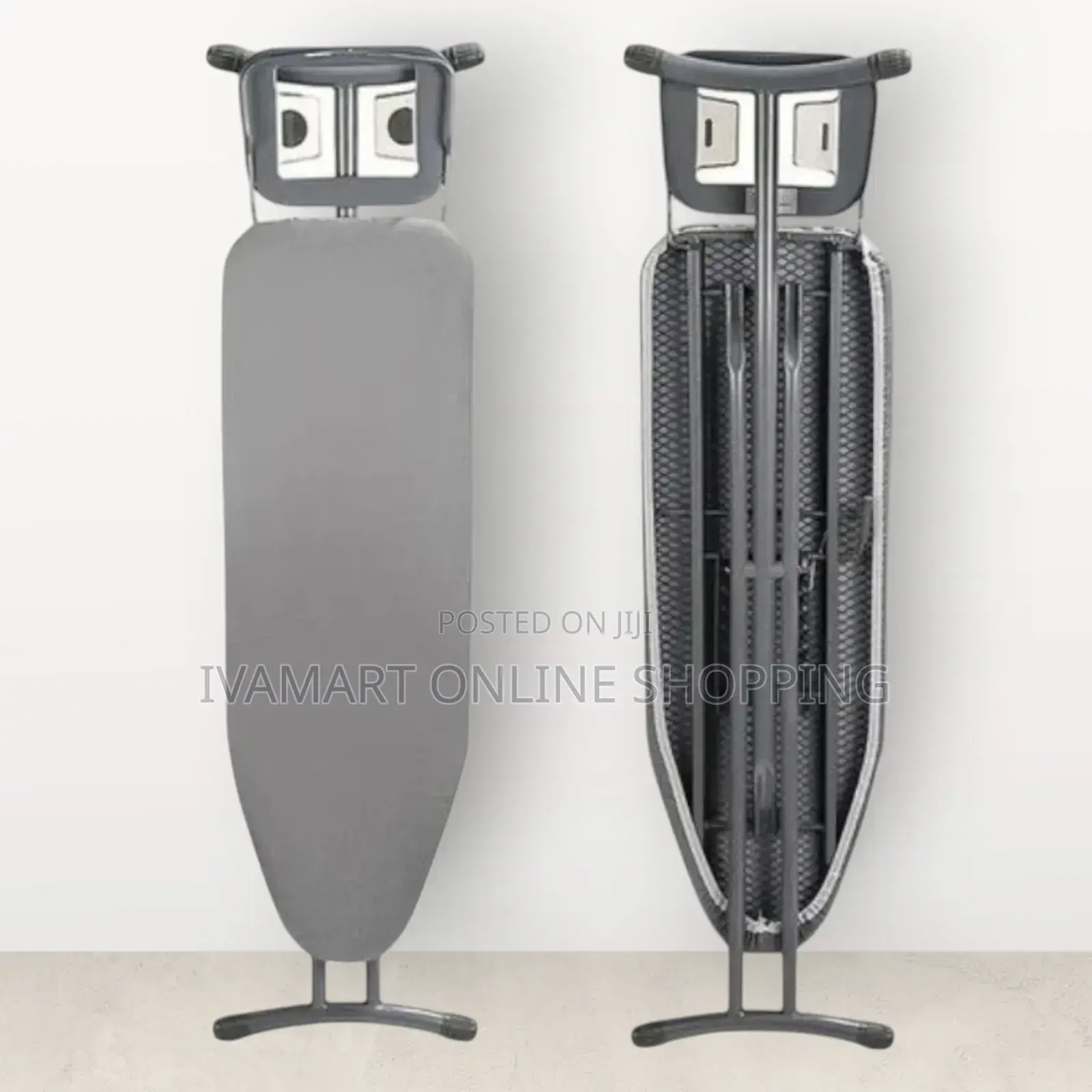 Foldable Ironing Board With An Iron Rest - Big Size (48 × 15 Inches)
