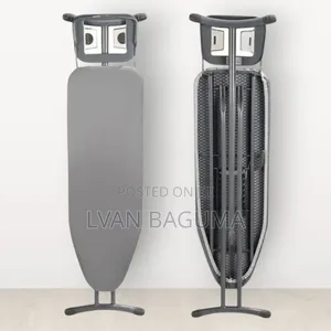 Foldable Ironing Board With An Iron Rest - Big Size (48 × 15 Inches)