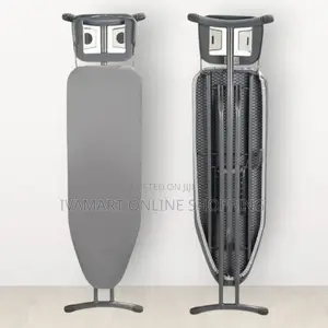 Foldable Ironing Board With An Iron Rest - Big Size (48 × 15 Inches)